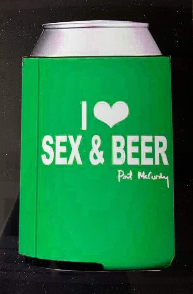 I Heart Sex & Beer Koozie