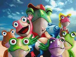 Slippy Toad depicted with Amanda and their children in one of the endings of Star Fox Command. I'm surprised too