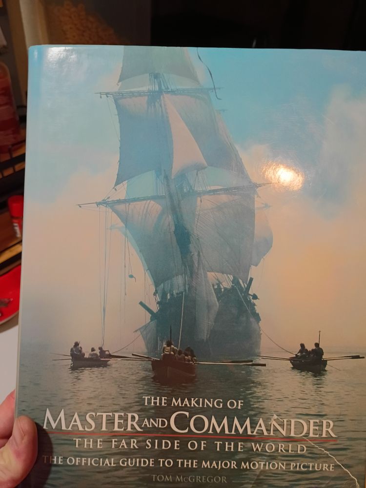 Book cover for Master and Commander: The Far Side of the World: The Official Guide to the Major Motion Picture.