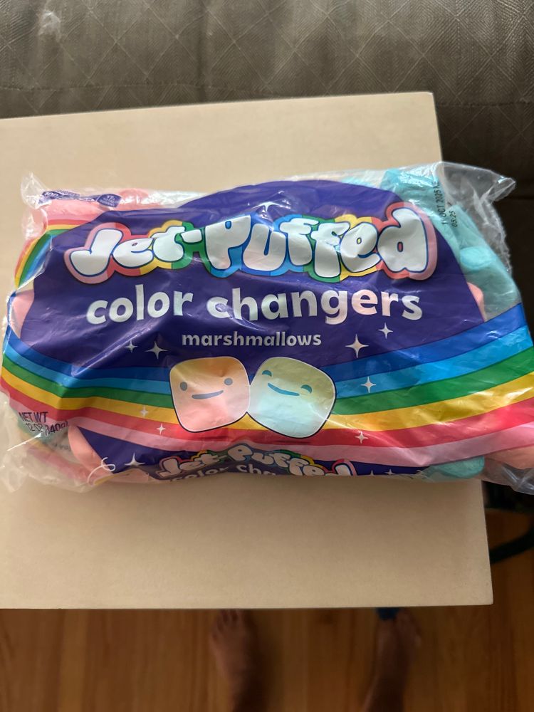 multicolored marshmallows 