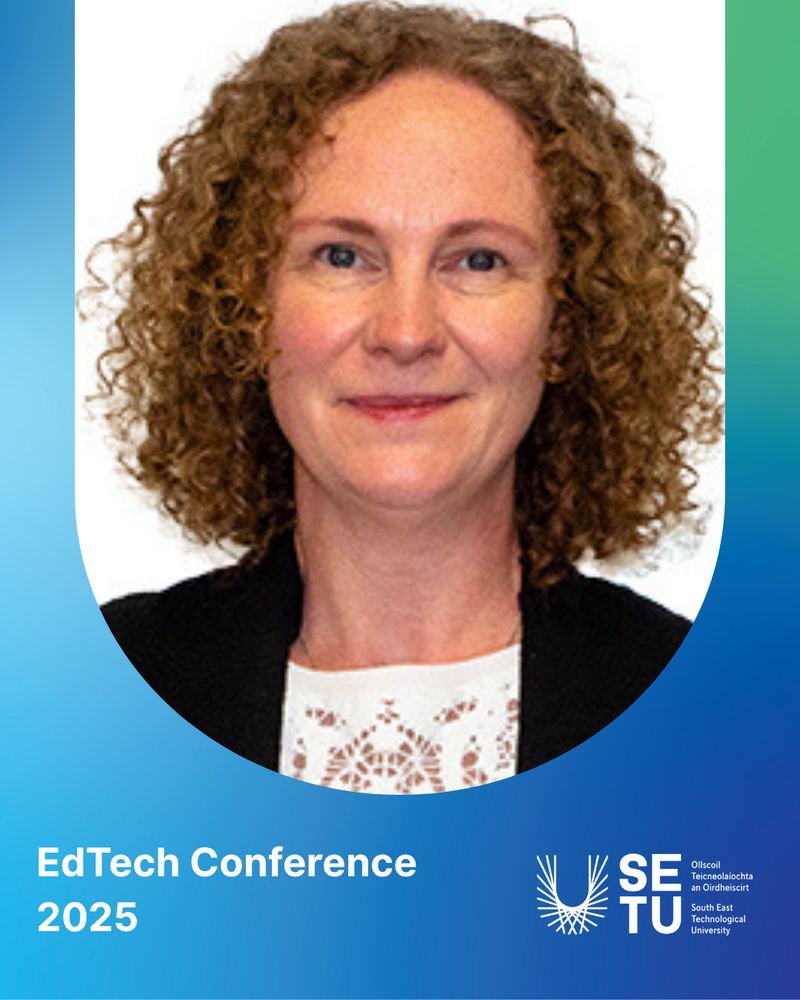 Portrait of Breda Connell with a text overlay that reads: 'EdTech Conference 2025, SETU South East Technological University