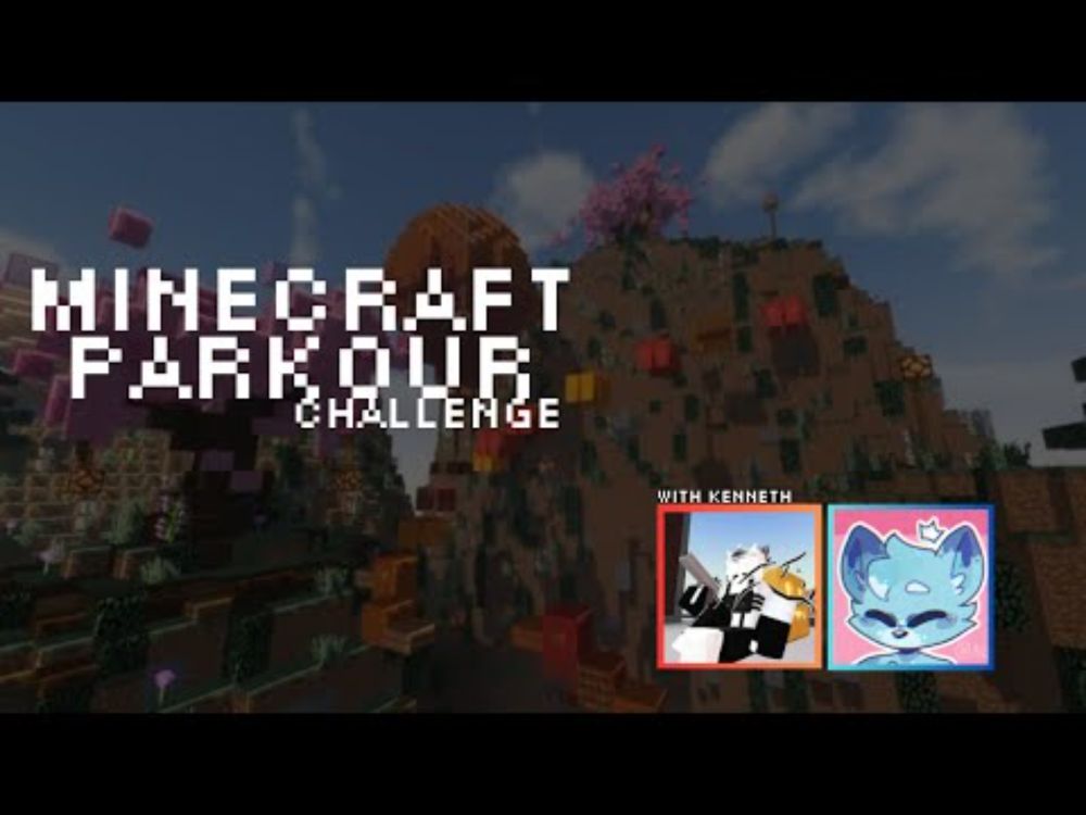 Minecraft parkour thingy with Ken