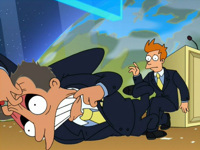 80s guy forgets to cure his terminal boneitis.