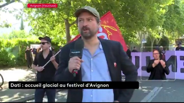 Ghislain Gauthier, Secrétaire général de la Fédération Spectacle de la CGT, interviewé par Franceinfo 