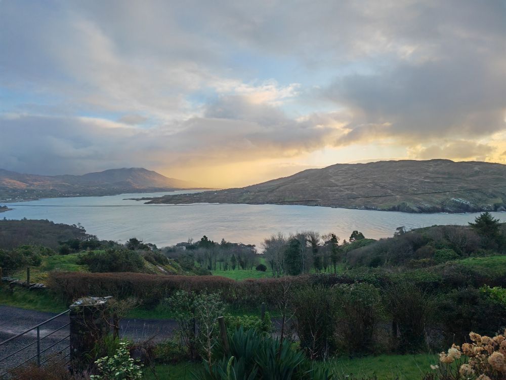 Sunrise over Bere Island.