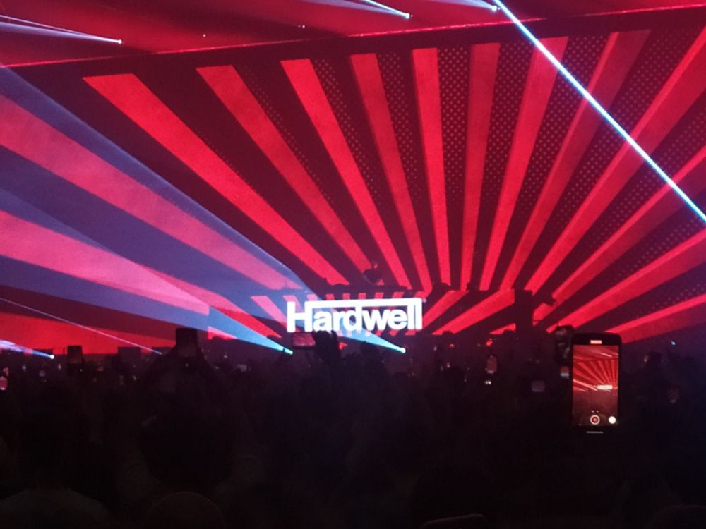 Hardwell en el BBF de Madrid 2024.