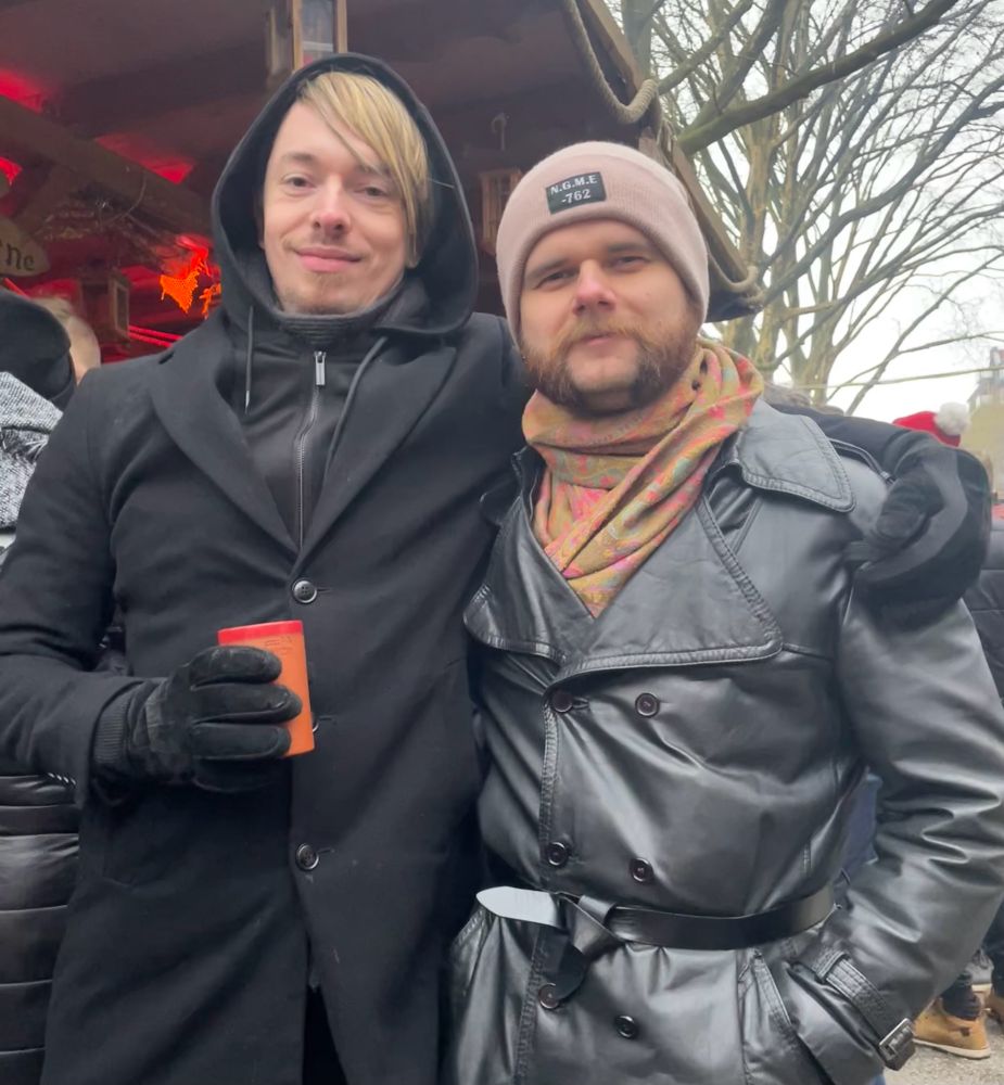 Me standing next to someone who suspiciously looks like Harry Du Bois