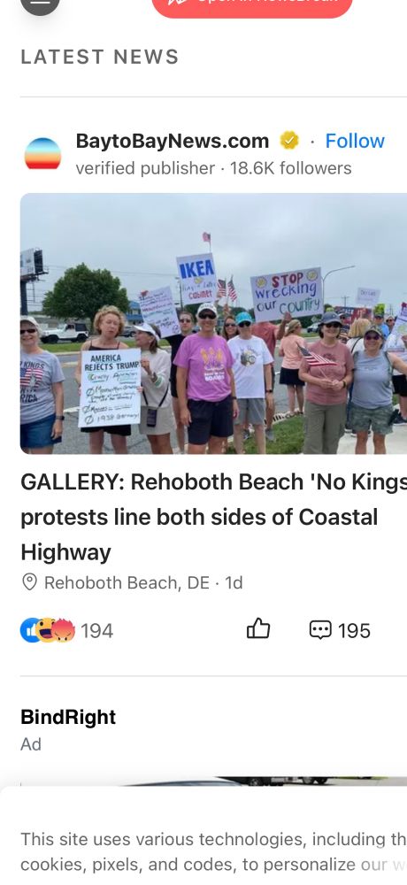 Rehoboth Beach 
Credit: Bay to Bay News