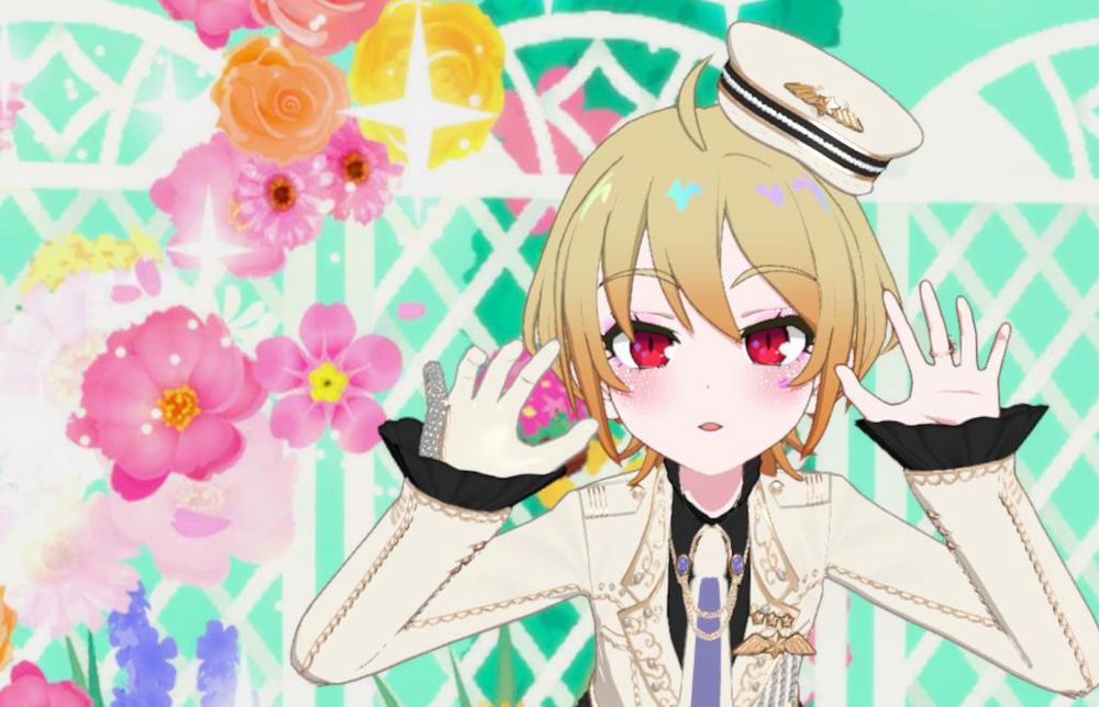 フライングスカイホワイトのズボン担当、こちらもプリチャンの背景ですね！