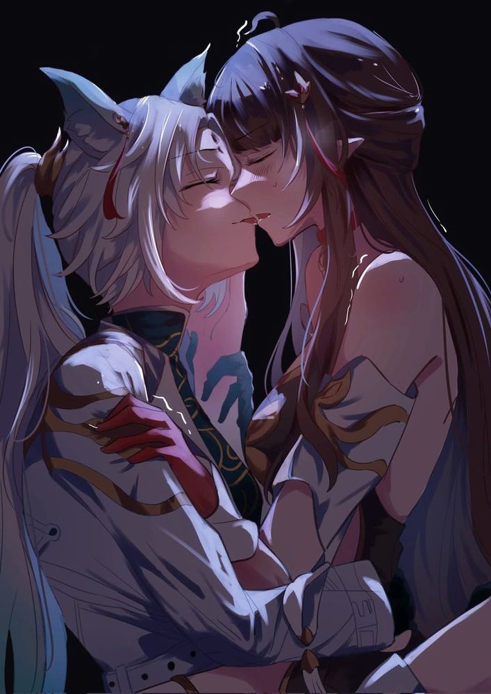 靈：三無將軍，醉酒起來可真恐怖

飛：那不正好，妳們丹鼎司的解酒藥可以派上用場

靈：比起喝解酒藥醒酒，我建議將軍您還是戒酒吧，否則這發起酒瘋我也要遭殃