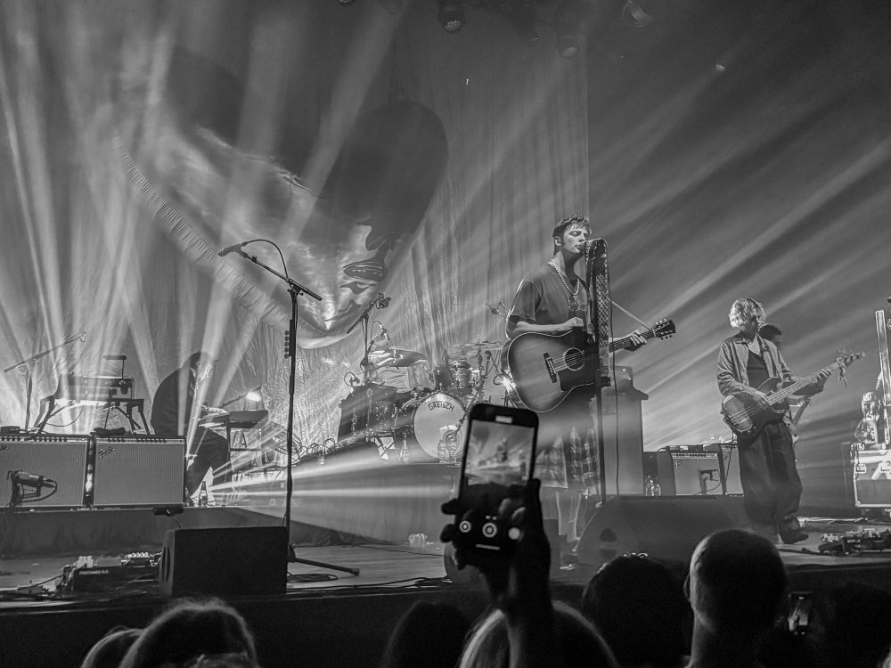 Fontaines DC at the Eastern. Grian Chatten on guitar during Favourite. 