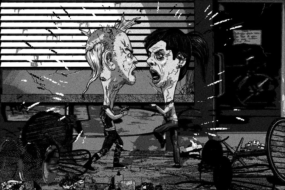 Argument in the street