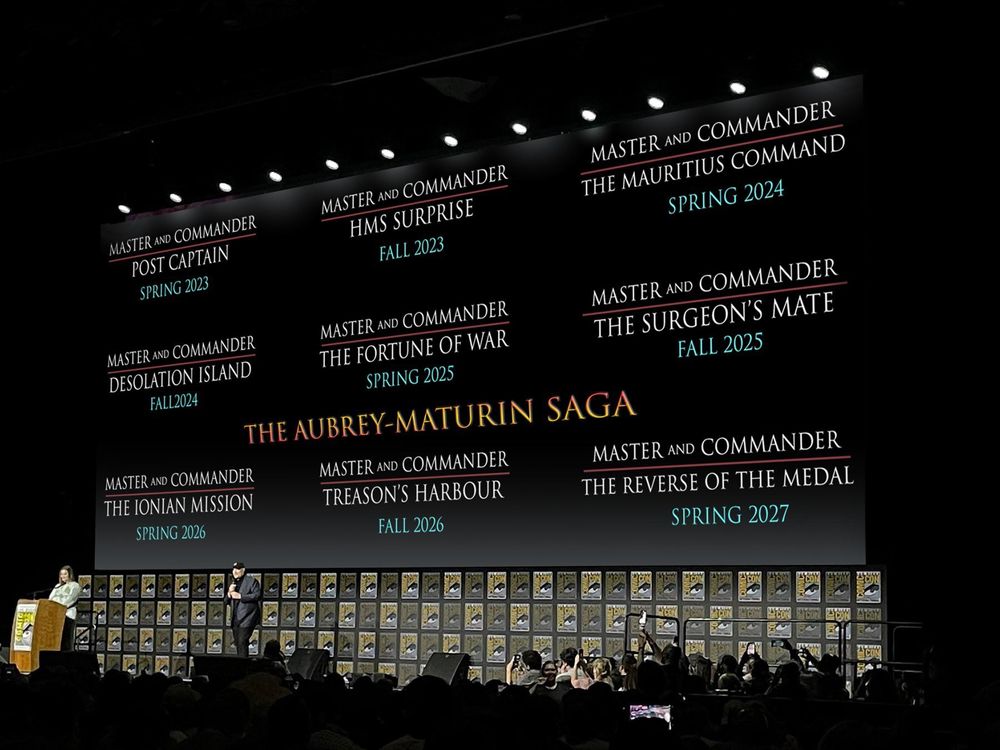 the Aubrey-maturin cinematic universe movie schedule that was taken from us