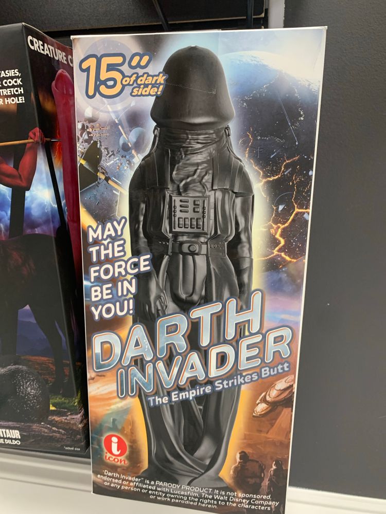 Star Wars themed dildo