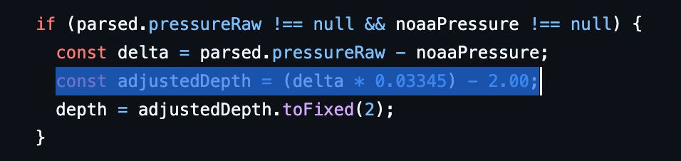 Screen shot of some website code