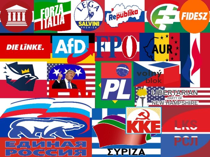 Logos von Kreml-Projekten