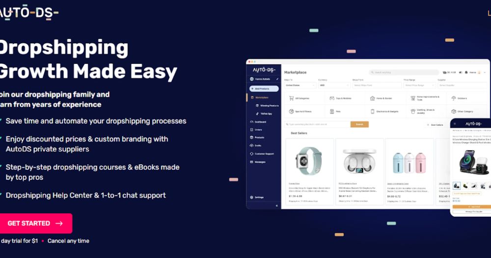 AutoDS: Dein Autopilot für Dropshipping