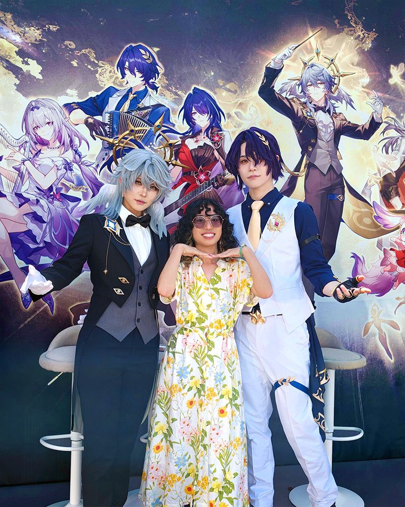 Sunday and Dr Ratio Cosplay from Honkai: Star Rail (HSR)