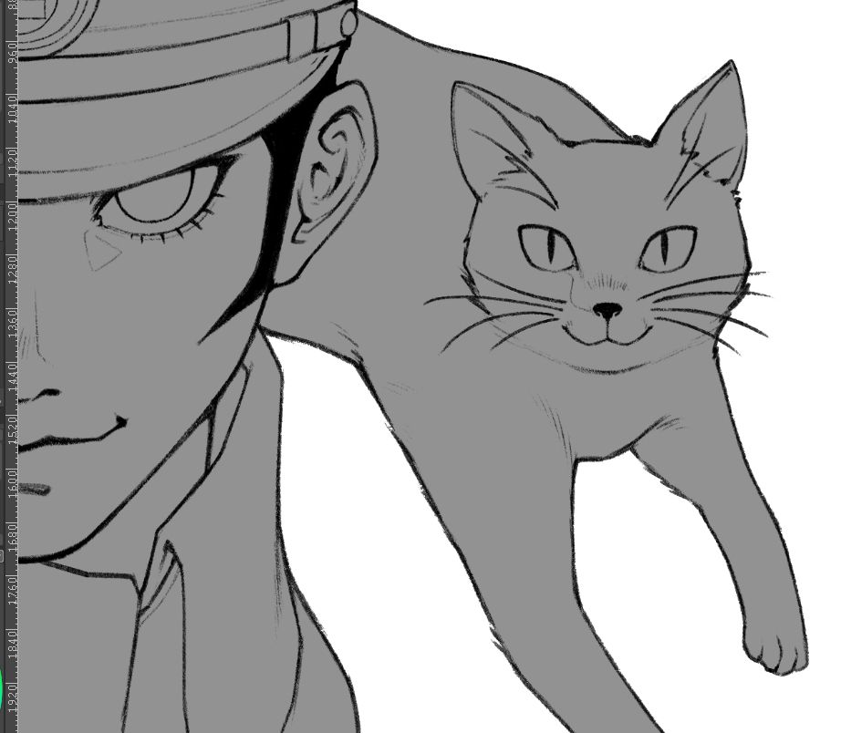 raidou et son chat malicieux
(idk how to draw cats)