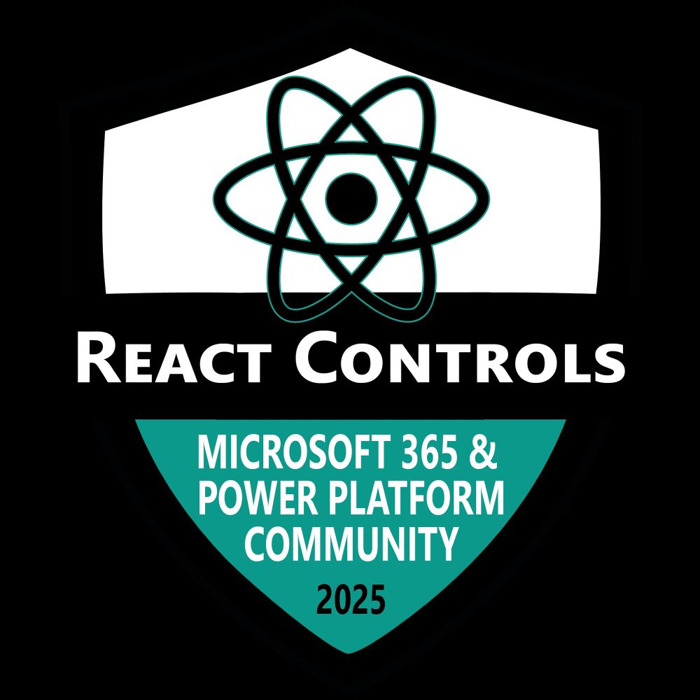 React Controls Credly badge