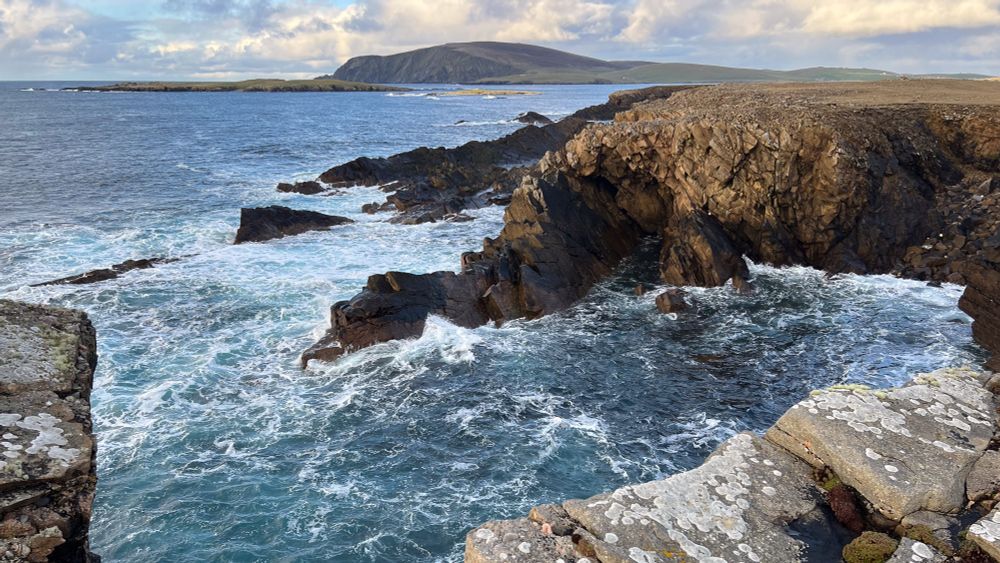 West side of Scat Ness