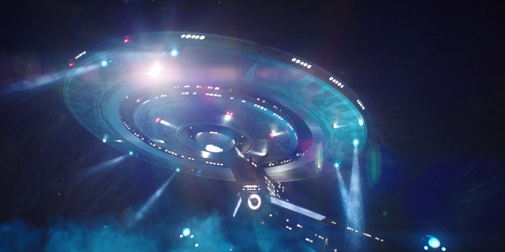 The USS Discovery in a screenshot from Will You Take My Hand?