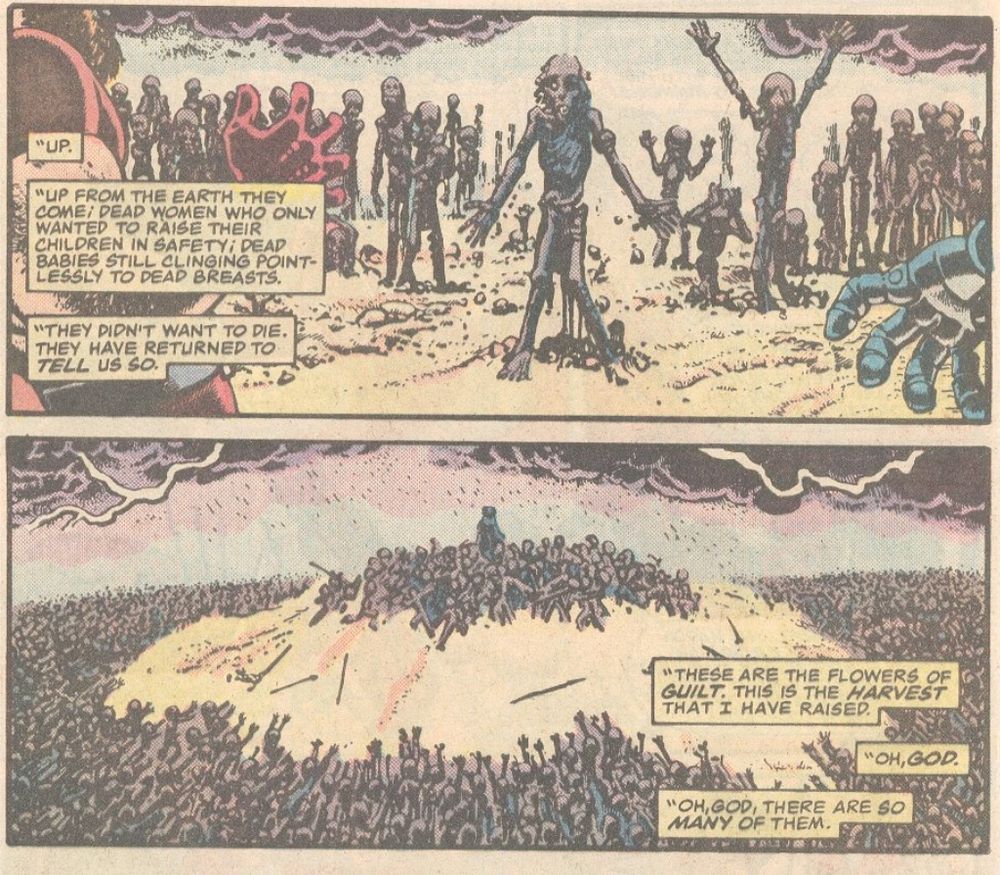 The dead rise to admonish Magneto
