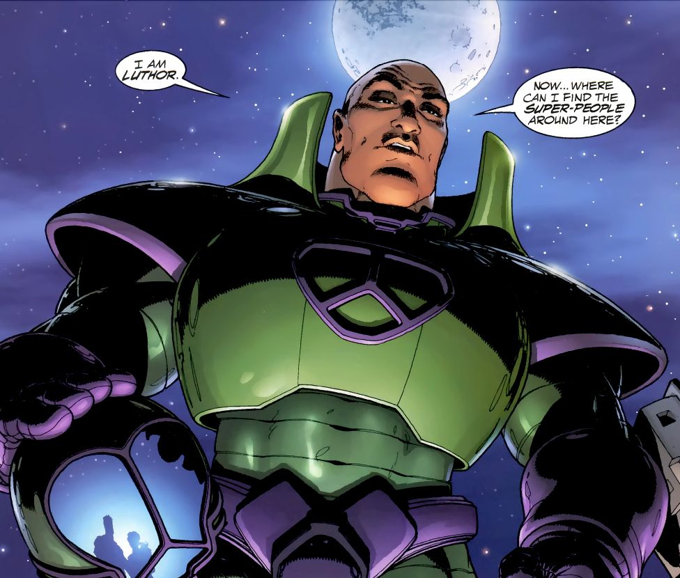 I am LUTHOR. Now... Where can I find the super-people around here?