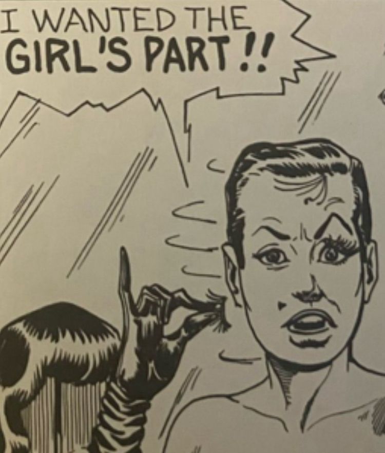 I WANTED THE GIRL'S PART!!