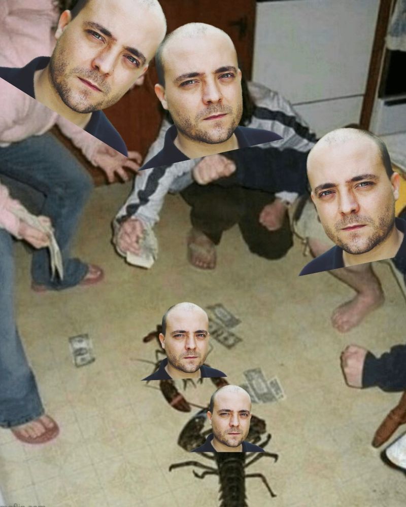 Lobster fight meme, but it's all The Worst Person You Know