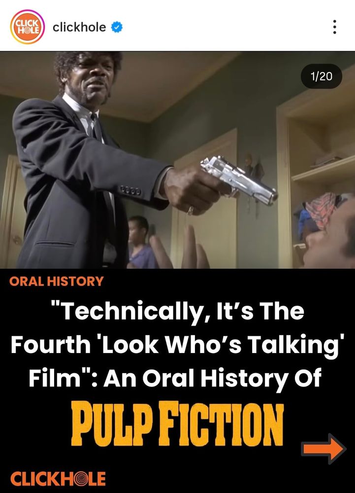 clickhole 1/20 ORAL HISTORY 