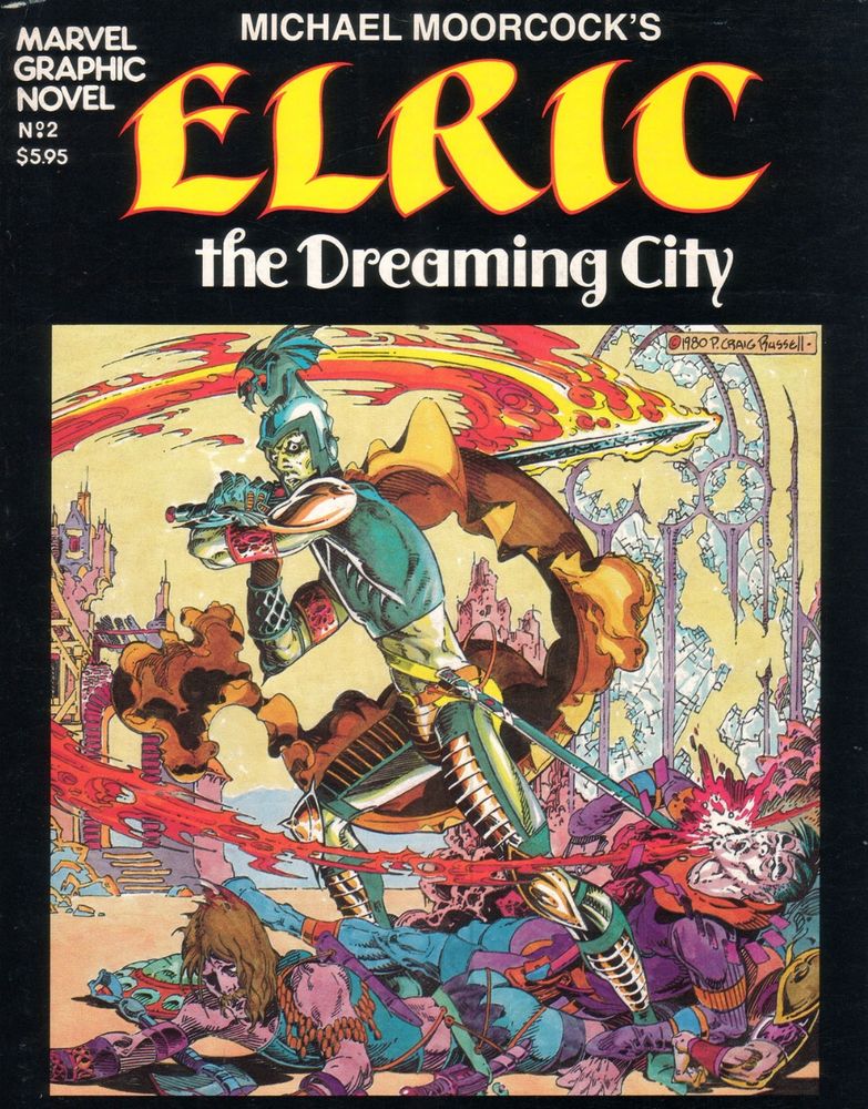 Cover of MARVEL GRAPHIC NOVEL: ELRIC - THE DREAMING CITY