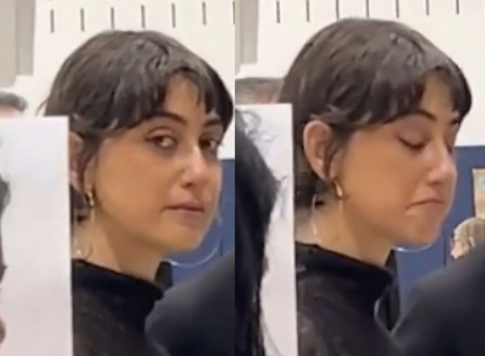 Rama Duwaji (wife of Zohran Mamdani) quietly acknowledges the news of Dick Cheney's death 