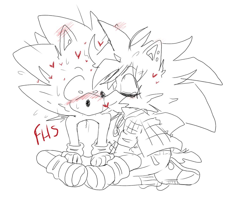 sonic being a little love disaster for his boyfriend 