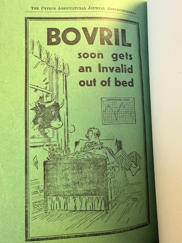 Advert for Bovril.