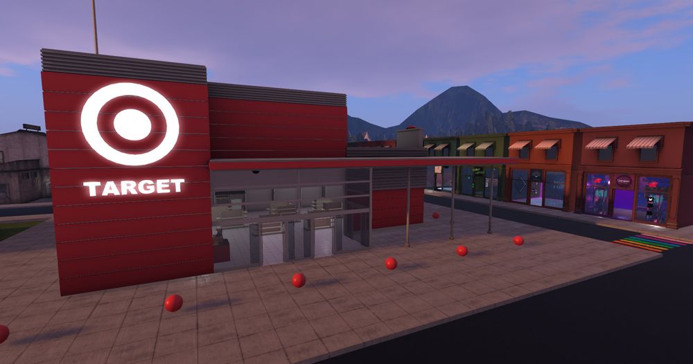 a secondlife screenshot of a "Target" 