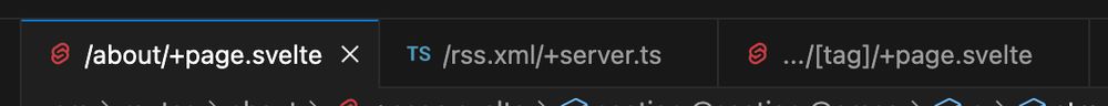 How tabs will be labeled with this configuration.