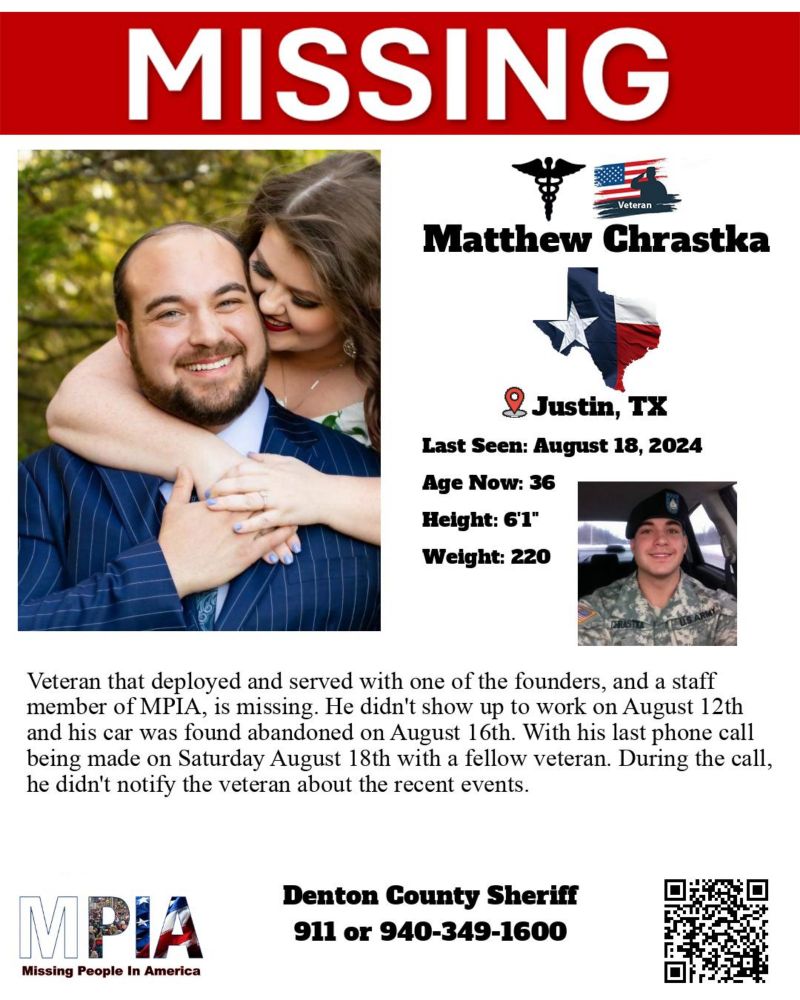 Missing Matthew Chrastka