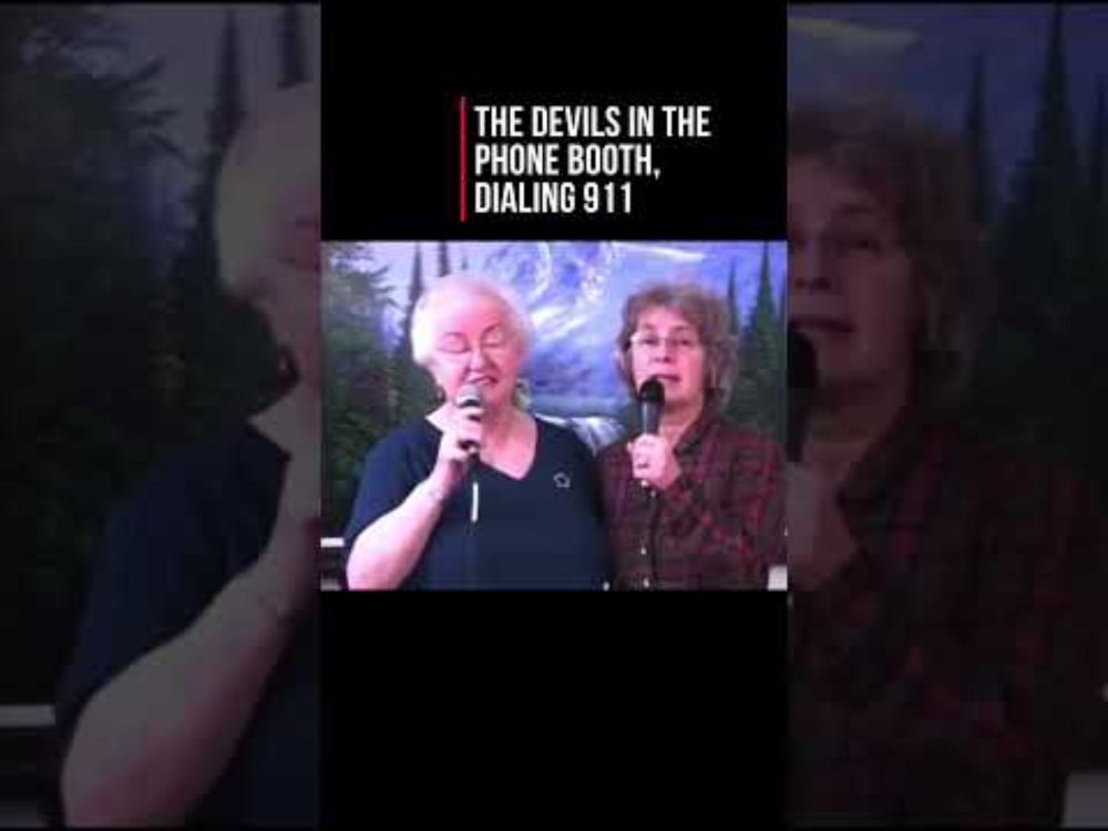 The Devils in the Phone Booth, Dialing 911. #gospel #music #comedy #devil #jesus