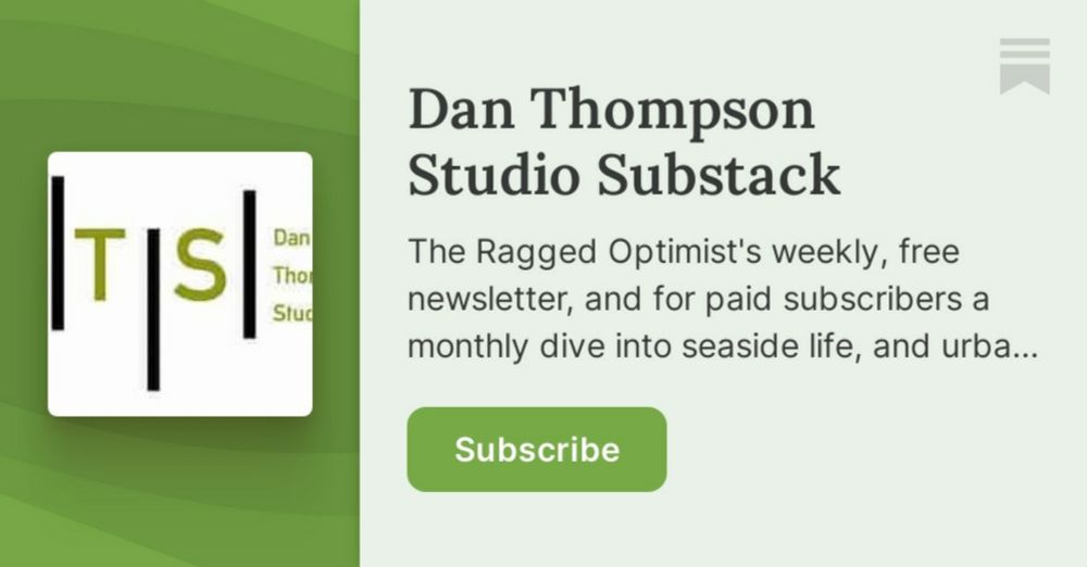 Dan Thompson Studio Substack | Substack