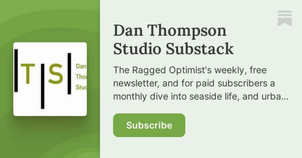 Dan Thompson Studio Substack | Substack