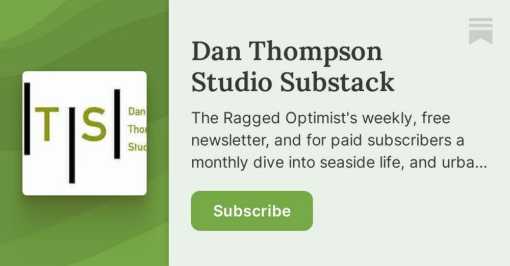 Dan Thompson Studio Substack | Substack