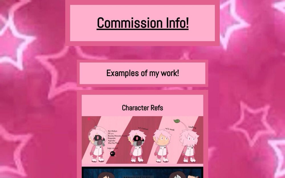 Commission Info!