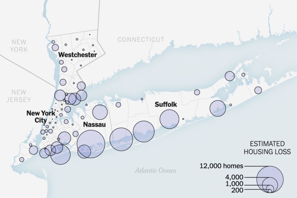 In 15 Years, 80,000 Homes in the New York Area May Be Lost to Flooding