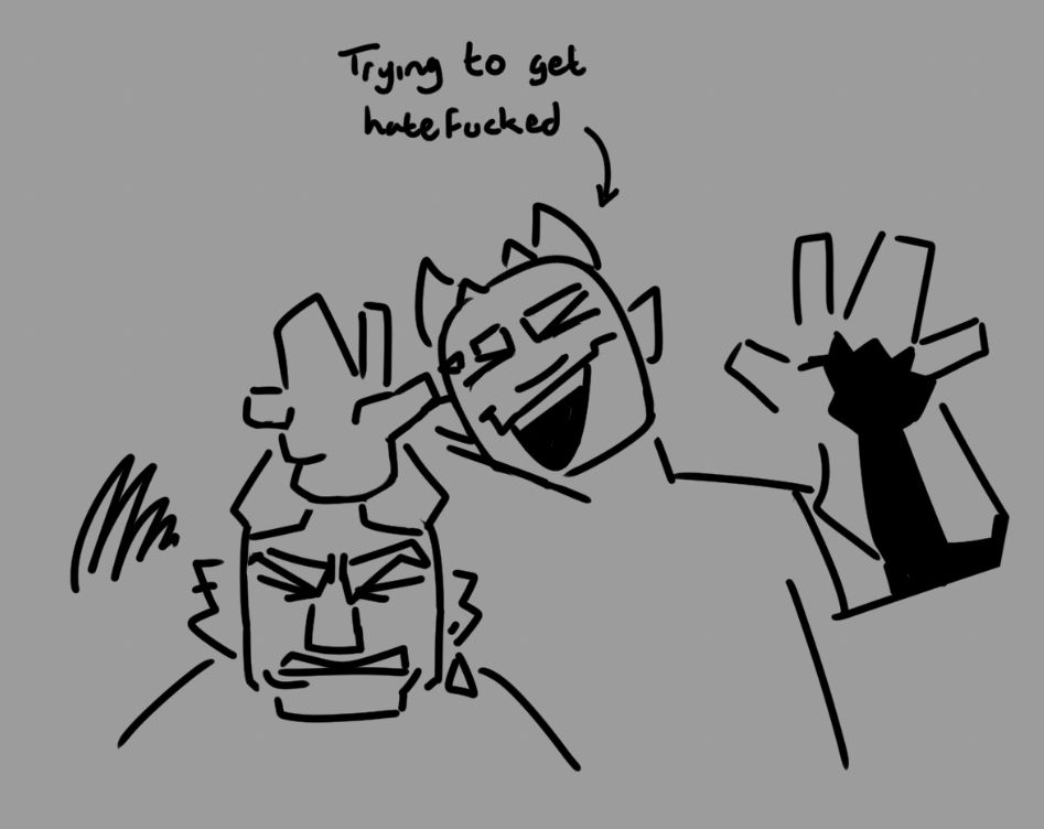 It’s on the tin, classic Edgar/kaito banter