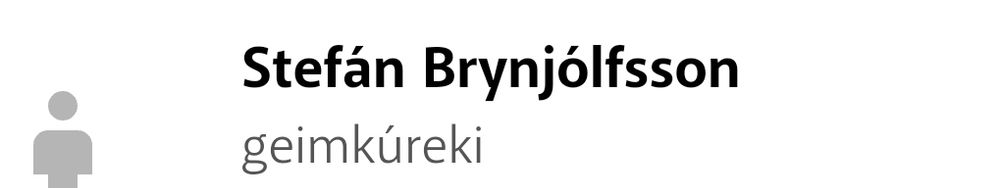 Stefán Brynjólfsson

geimkúreki or space cowboy
