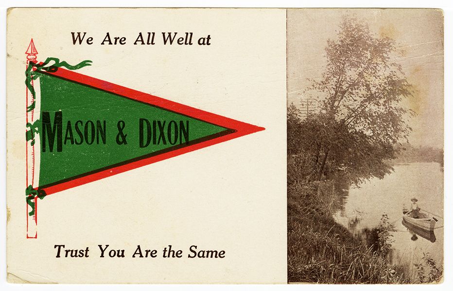 for years I've been working on a book called The Line, using the Mason Dixon Line to discuss the massive division of this country. I collect various ephemera. I think the book will be ready soon! #masondixonline #theline 