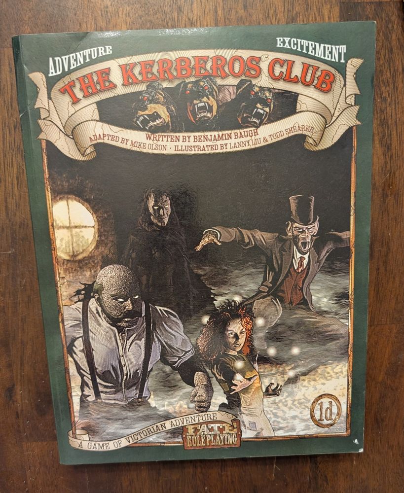 Kerberos Club front cover.