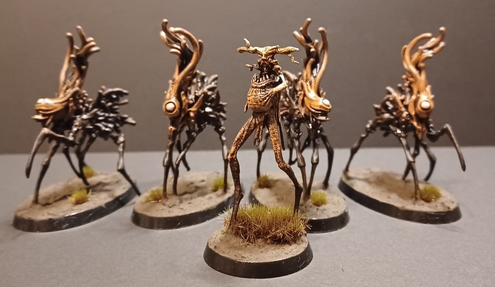 The long-legged whatsits, my cavalry regiment!