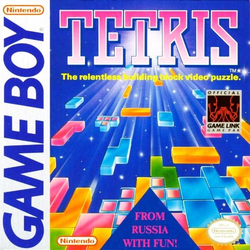 Tetris for Gameboy box art.